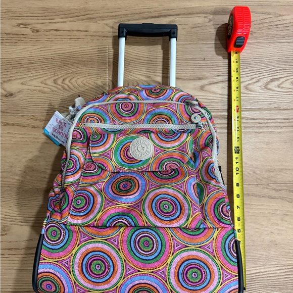 NWT Kipling Laptop Rolling Backpack - Picture 8 of 8